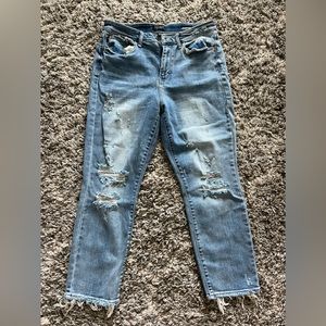 Judy Blue Remus 90’s High Rise Slim Straight Jean size 12 LIKE NEW!!!